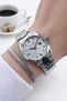 Steel Cord 2 Years Warranty 3 Atm Water Resistant Women Wristwatch+Bracelet Btj.10057.2