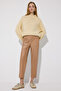 High Waist Vegan Leather Pants with Pensils