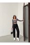 High Waist Black Full Fit m Mom Jeans - 4
