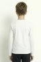 Printed Boy's Long Sleeve T-Shirt B2 - 4