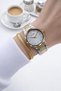 Steel Cord 2 Years Warranty 3 Atm Water Resistant Women Wrist Watch+Bracelet Btj.10063.3 - 2