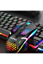 فأرة ألعاب سلكية بإضاءة RGB ملونة QS103 - 5