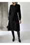 Long Buttoned Belted Linen Seasonal Trench Coat - 5