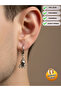 Unisex Steel Ring Dangle Octopus Earrings Do Not Rust or Tarnish - 4