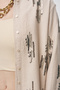 Women's Sequin and Bead Embroidered Oversize Shirt - 2