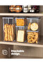 Food Storage Containers Set of 5 Pcs - Grey - 4