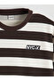 Lcw Kids Brown Crew Neck Nyc Printed Boys' Sweatshirt and Sweatpants - 3