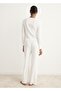 Perforated Cotton Two-Piece Pajamas - 4