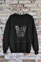 Born to Make History Printed Cotton Long Sleeved 3 Yarn Fleece Unisex Sweatshirt