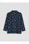 Quality Pieces from Çelebi Store Shirt Collar Patterned Boy's Pajama Set - 3
