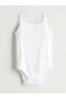 Esvab • Modern & Distinctive Square Collar Classic Baby Girl Snap-On Bodysuit - 3