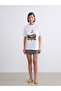 Zero Roba Collar Printed Loose Fit Women's T-Shirt from Uzg Store for Style Enthusiasts - 2