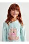 Esvab • Modern & Distinctive Zero Roba Collar Printed Girls' Pajama Set - 2