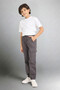Cargo Jogger Gabardine Anthracite Boys' Trousers G6424A8/Ar126