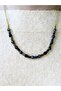 Natural Stone Sodalite Hematite Natural Stone Women's Natural Stone Necklace Euk52S