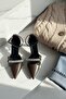 Jeremy Brown Stone Bowknot (8 cm Heel) Pointed Toe Heeled Shoes