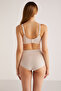 Women'S, Micro Fabric, Powernet Detailed, High Waist, Shorty Panties (with Socks as a Gift) - 3