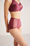 Women'S, Micro Fabric, Powernet Detailed, High Waist, Shorty Panties (with Socks as a Gift) - 3