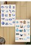 4-Piece Porcelain Products Sticker D00016 - 3