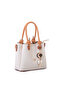 Nasbag Cream Tan Women's Charmlı Mini Handbag and Crossbody Bag - 6