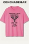The Last of Us Printed Premium Oversize Cotton T-Shirt