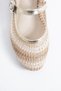 Yamas Knitted Colorful Scarf Women's Babet Gold - 3