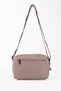 Women's 4-Compartment Water-Resistant Parachute Fabric Shoulder Bag with Side Zipper Detail (24X17 cm) - 5