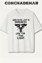 The Last of Us Printed Premium Oversize Cotton T-Shirt