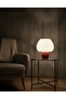 Ribba Modern Lampshade |   Modern Minimal Design |   Red & White |   25X20 cm - 4
