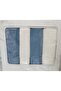 Bath Towel Set 100% Cotton 2 Pieces 50X90 cm and 2 Pieces 90X150 cm - 4
