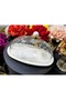 Esterhomedecor Oval Cake Pan with Marble Base and Glass Lid - 4