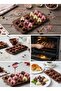 12-Piece Flamingo Figured Silicone Mold - Non-Stick and Fireproof for Chocolate, Ice, Candles, Soap and Scented Stones - 2
