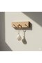 6 Pieces Keychain – No Cards & No Gelatin – Gift Butterfly & Pearl Detailed Keychain-Bag Ornament (9cm) - 4