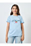 Girls Blue Graphic Print T-Shirt - 3