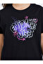 Girls Black Graphic Print T-Shirt - 3