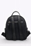 Silver Polo Women's Backpack Black Matte Black 1130 - 3