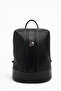 Silver Polo Women's Backpack Honeycomb Pattern Black 1072