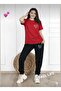Women'S/Men's Wide Cut T-Shirt Tracksuit Minimal Heart Printed Set