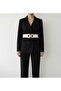 Gold Buckle Interlocking Elastic Women's Belt, Jacket Belt, Shirt Belt, Dress Belt - 3