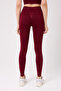 Aura model high waist gathering detail seamless leggings - 7
