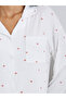 Modal Heart Pocket Detail Shirt and Pyjama Set - 4