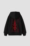 Berserk Dragon Slayer Printed Oversized Unisex Black Hoodie