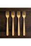 4 Piece Boxwood Handcrafted Cutlery Set 18 cm