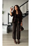 Coffee black checkered lumberjack shirt - 7