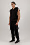 Fleece Cargo Pocket Men's Woolen Pants with Zippered Bottoms and Black Cuffs - 7