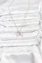 Chain Silver Color Fish Tail Model Zircon Stone Women's Necklace - Ebj260130W39283 - 2