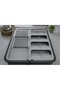 Ordera Drawer Cutlery Holder Double-Sided Extendable Cutlery Organizer (34Cm+55Cm X 38cm) - 3