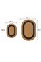 Jute, Wicker, Bathroom Mat Set, Bathroom, Set, Toilet Set - 5