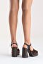 Darrel Women's Genuine Leather Clogs Sandals Brown Suede - 8