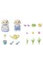 Brother and Sister Aries Rabbit Mini Dolls – Cute Figurines Set for Kids - 3